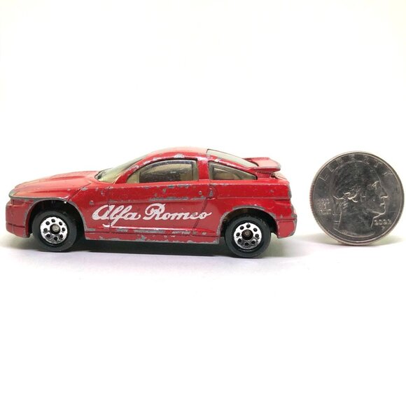 Matchbox 1989-1991 Alfa Romeo SZ red Collectible 1/64 Scale Diecast Model AS IS - Picture 14 of 14